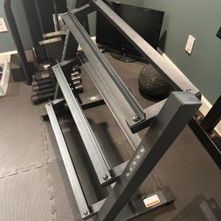 Dumbbell weight rack 3 shelves 