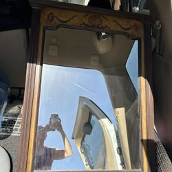 Beautiful Hand Painted antique Mirror