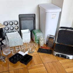 moving sale, various items, must go by sunday