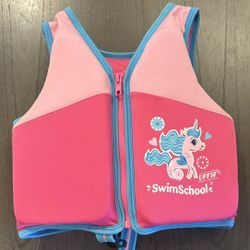Pink Unicorn Swim Vest Floater