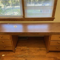 6 drawer desk