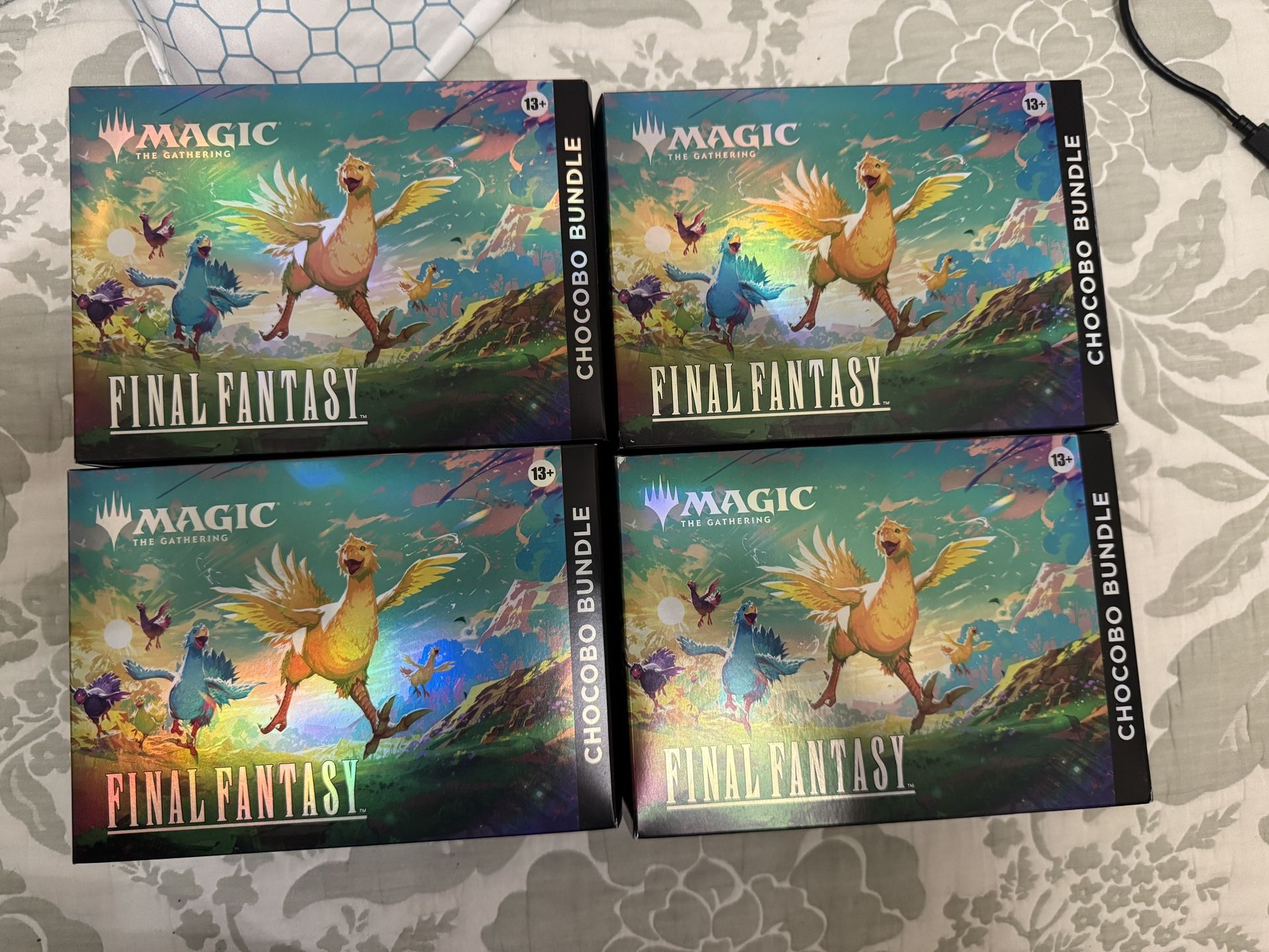 4 Chocobo bundles Magic The Gathering