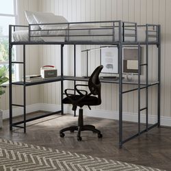 Full Loft Bed Please Read Description For More Information 