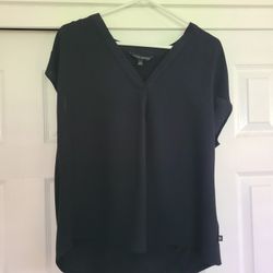 Banana Republic Black Blouse Sz M