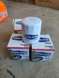 (3) new Purolator oil filters accord civic crv altima nissan mazda acura infinity