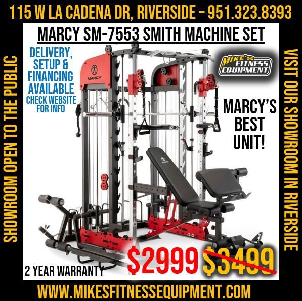 Marcy SM4033 SM 4033 Smith Machine Home Gym Power Cage Functional Trainer