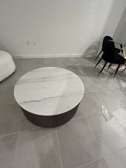 ROUND marble top COFFEE TABLE 😍😍😍