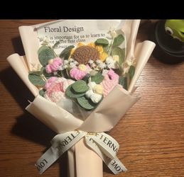  Crochet Flower Bouquet 