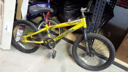 Boys 16" yellow bike