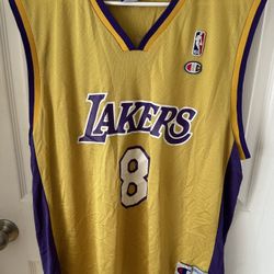 Vintage 90s Champion Kobe Bryant Lakers Jersey #8