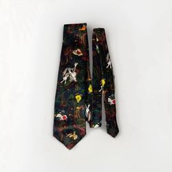 Looney Tunes Tie Bugs Bunny Tasmanian Devil Sylvester Tweety Daffy Duck Martian