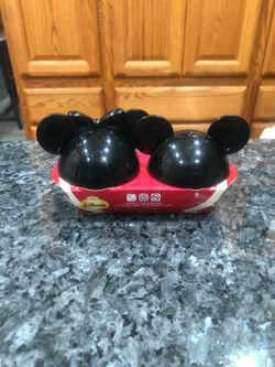 Disney Mickey and Minnie Mouse black ears salt and pepper shakers.  Brand new in original packaging.