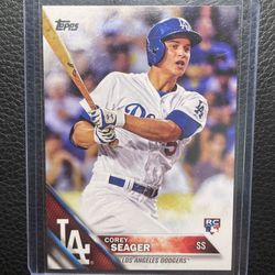 2016 Corey Seager Topps Rookie Card