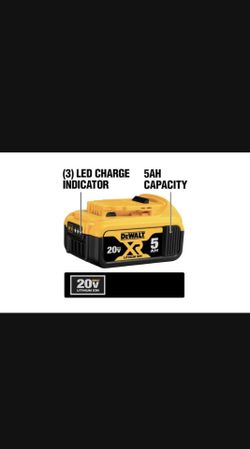 Dewalt XR 5.0ah Battery 