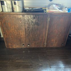 Very Sturdy Wood Cabinets