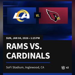 🐏 Rams vs Cardinals 🐦‍🔥