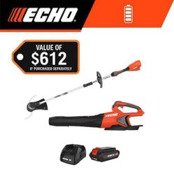 Echo blower/ weed eater / battery &charger  new