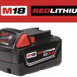 M18 18-Volt Lithium-Ion XC Extended Capacity Battery Pack 3.0Ah
