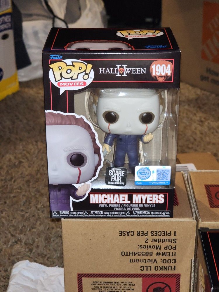 Hot Topic Exclusive Scare FAIR 2025 MICHAEL MYERS FUNKO POP