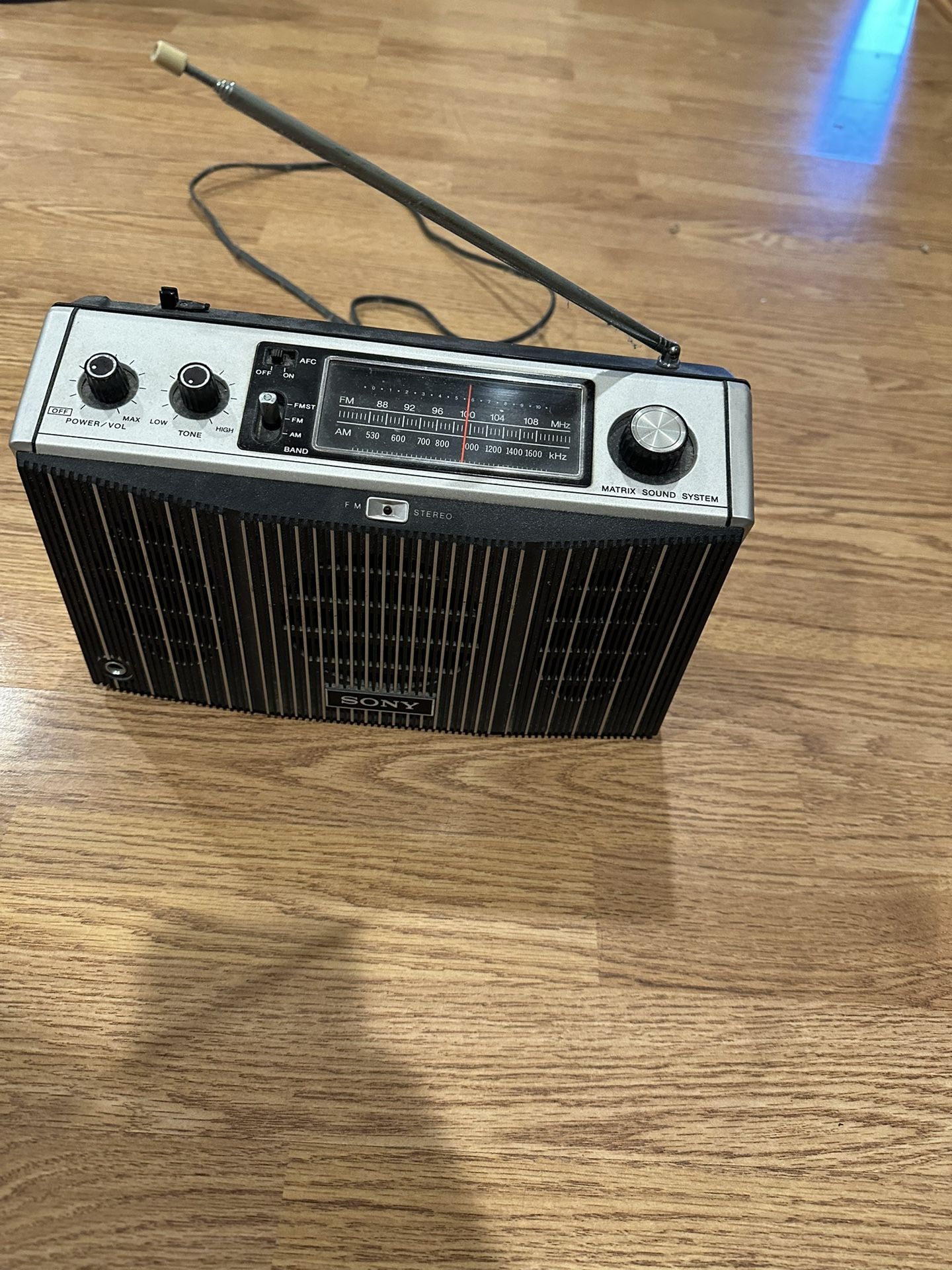 Antique Sony Radio