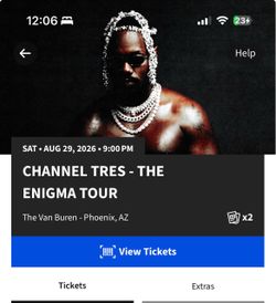 Channel Tres Van Buren Phoenix Tickets