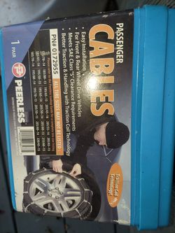 Snow Cables for Passenger Vehicle 