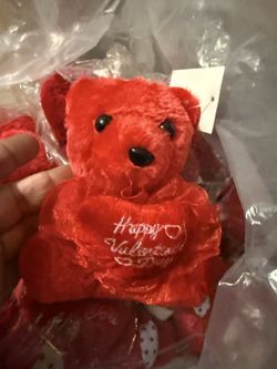 Valentine Gifts-Small Plushies, Rose Done Light up, Rose Bears