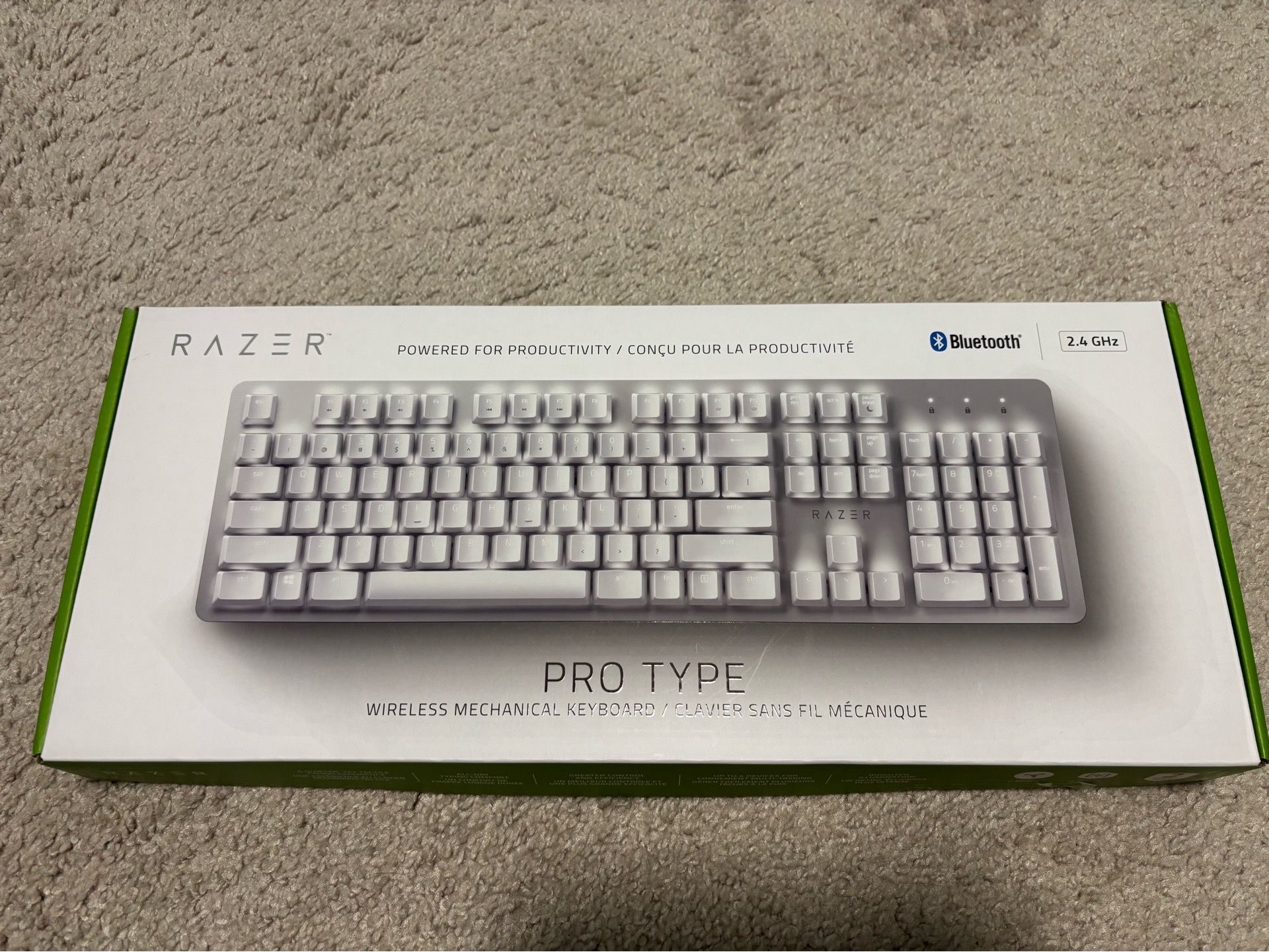 Razer Pro Type Wireless Mechanical Keyboard