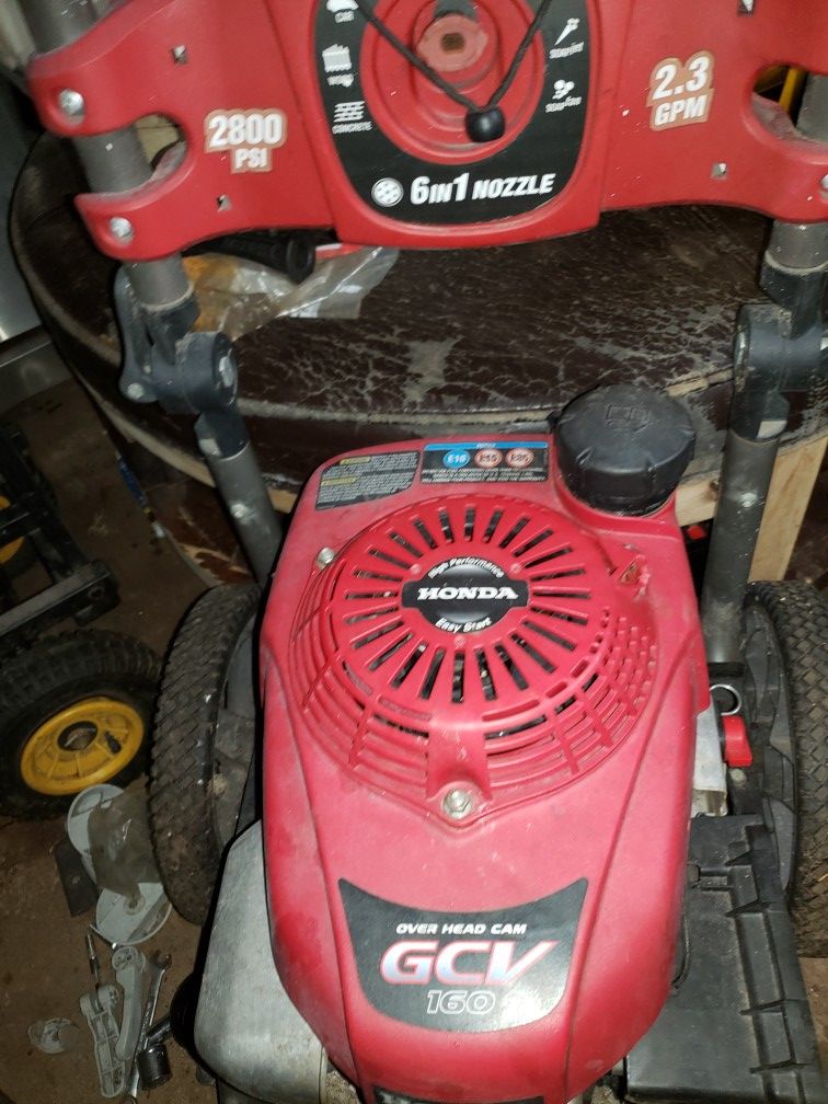 Honda pressure washer