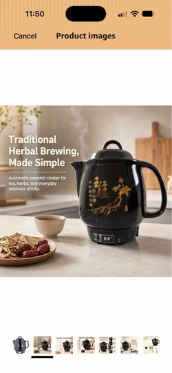 Automatic Ceramic Herbal Tea Cooker