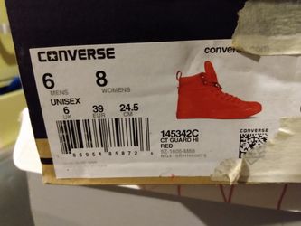 Converse unisex Rojos solo los use 2veses