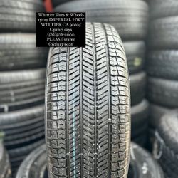 FOUR GOOD USED TIRES 95%TREAD LIFE.  225/65/17 Yokohama.BRAND NEW TIRES ANY SIZE. 265/70/17, 265/65/17, 245/70/17, 255/70/18,  235/55/18, 225/65/17,20