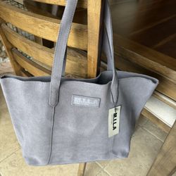 MILA Luxury Suede Tote Bag