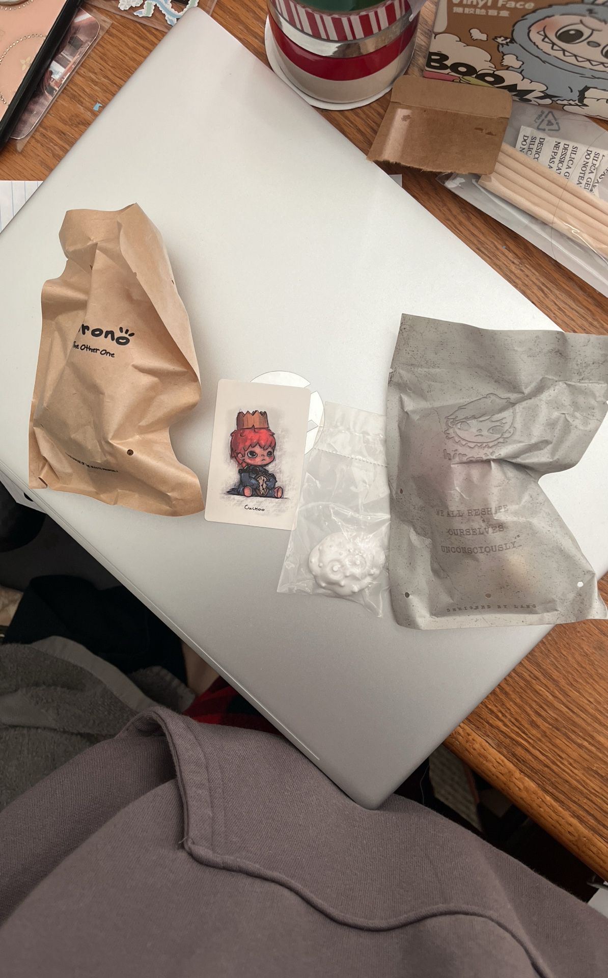 Unopened Popmart Hironos (reshape and The Other One series)