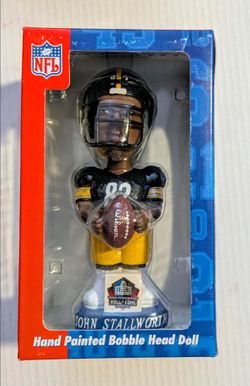 John Stallworth Hall of Fame Hand Painted Bobble Head from Bobble Dobbles