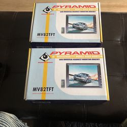 Pyramid 8 inch mobile video monitor