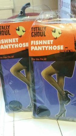 Fishnet pantyhose