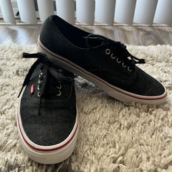 Vans Authentic Black Denim - Men’s 9.5