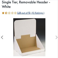 Case Of 10 Display Boxes 