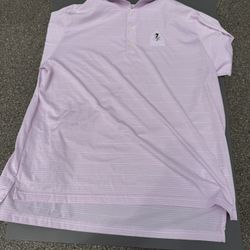 Adidas Men’s Golf Shirt From 7 Springs Resort Size XL. Pink 