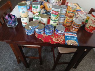 Variety Cans of Goods.