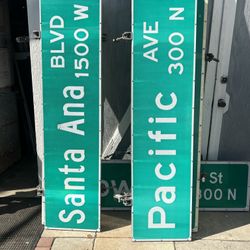 Retired Street Signs 