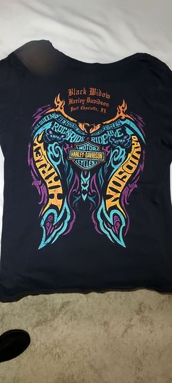 Harley Davidson woman's short sleeve XL top