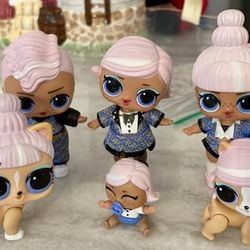 2018 LOL OMG Surprise Lot of 6 Uptown Family