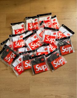 Supreme x Hanes Crew Socks
