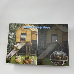 Smart Wi-Fi Chicken Coop Door with phone connection and camera