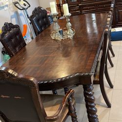 Dining Table With Cabinet