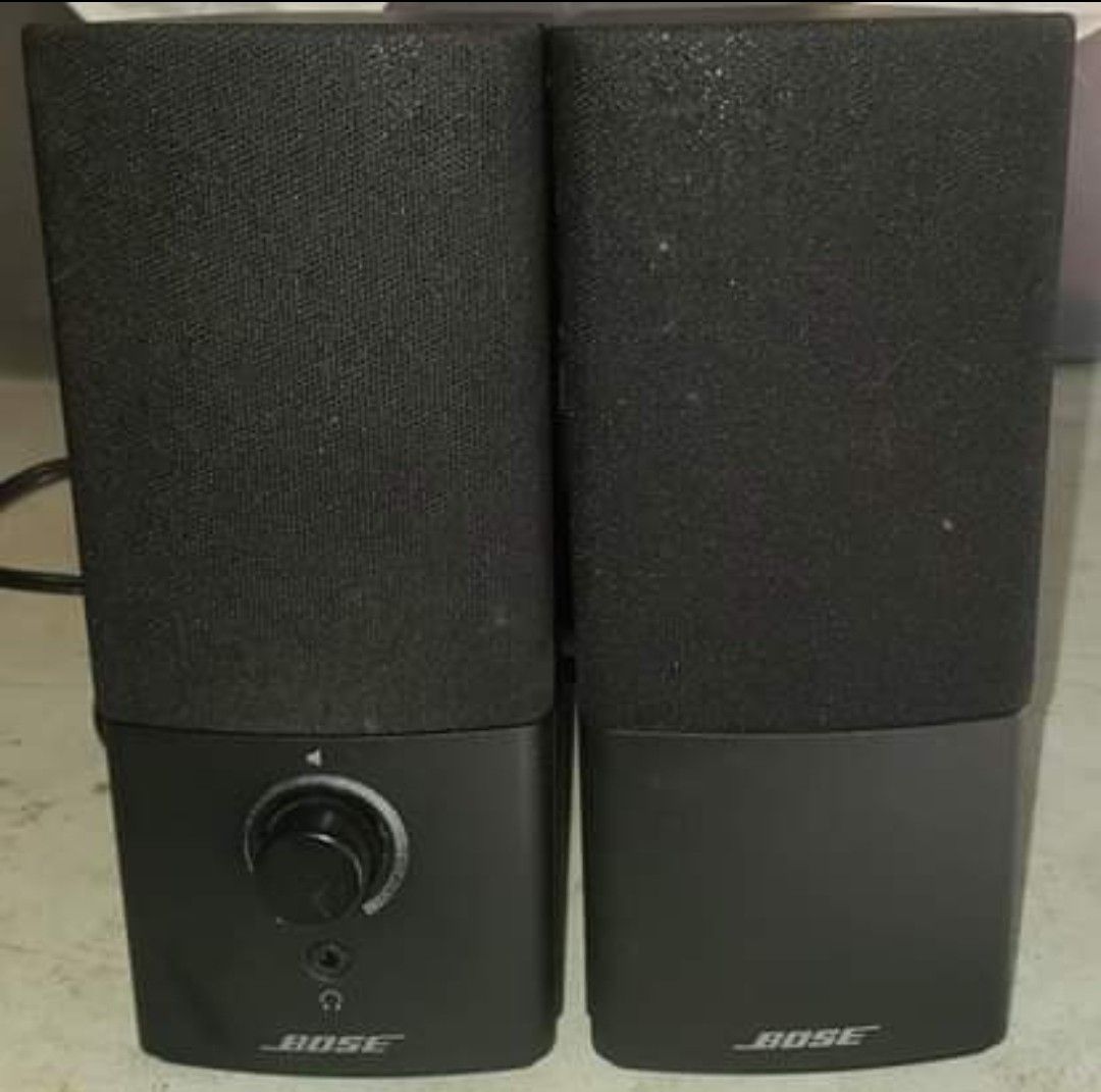 Bose Companion 2 Series III multimedia speaker system.