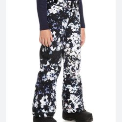 Roxy Nadia Insulated Floral Snowpants NWT size:S