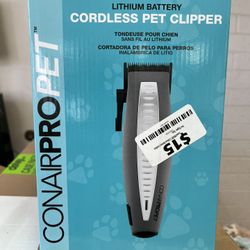 Cordless Pet Clippers 